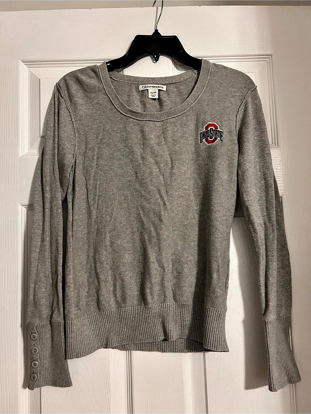 Cutter & Buck Gray Crewneck Sweater Size XS